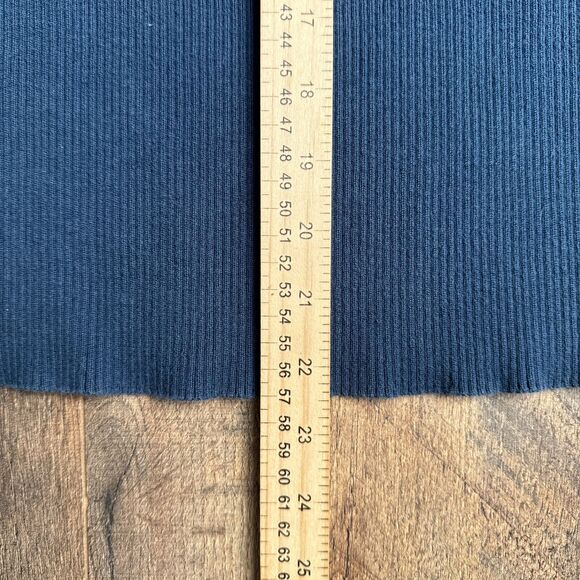 Vintage‎ Ralph Lauren Ribbed Knit Turtleneck Sweater Womens Large Blue LRL - Picture 8 of 12